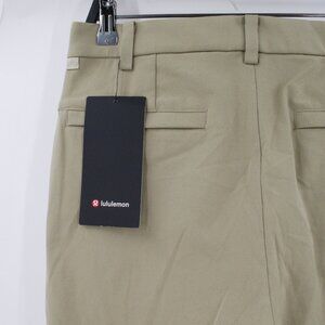 NWT Lululemon pants mens 30 L33 Commission pant Classic business Casual beige